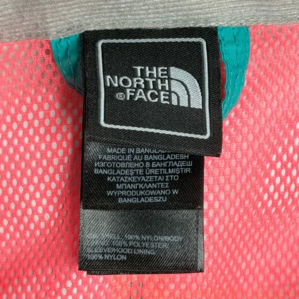 The North Face HyVent Hooded Shell Rain Jacket Coat Waterproof Girls Size XL 18